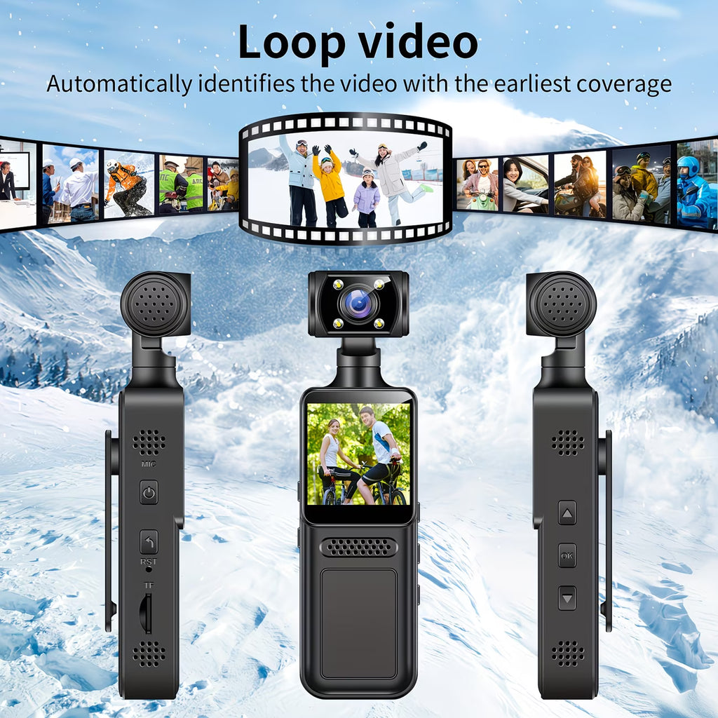 4K Handheld Stabilizer Pocket Camera